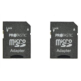 Lot de 2 adaptateurs Protastic microSD vers SD