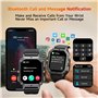OBA Montre de Sport OUKITEL BT101 Homme 2.02 Pouces 100 Mode Sport Étanche 5ATM 410mAh Notifications, Moniteur de fréquence Card