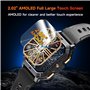 OBA Montre de Sport OUKITEL BT101 Homme 2.02 Pouces 100 Mode Sport Étanche 5ATM 410mAh Notifications, Moniteur de fréquence Card