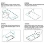 Todotumovil – Lot Pack de 3 x Films de protection d'écran en verre trempé verre 9H Premium pour LG Ascend K4