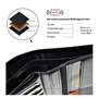 Charmoni Grand Classique Portefeuille en Cuir Protection RFID Blocage Homme (Noir 5612 Lisse)