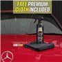 BassMotor Cire Liquide Rapide pour Voiture Moto Brillant Effet Miroir Hydrofuge Brillant avec Spray Liquide Extérieur Cirage - G