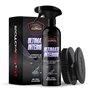 BassMotor Nettoyant Tissus d'Intérieur pour Sièges et Tapis Voiture. Nettoie avec Brosse Incluse. Facile à Utiliser