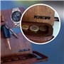 Pekiedo Porte-téléphone portable de table en bois 100 % Support pour tablette Porte Téléphone Table de Chargement Pratique et sû