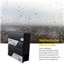 Bl4ckPrint Boîte aux lettres de qualité supérieure avec compartiment à journaux - Anthracite - Boîte aux lettres personnalisée a