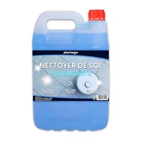 Plantawa Nettoyant Sols Concentré pour Robots 2000ml | Le Nettoyant pour Sols le Plus Concentré Convient à Tous les Fabricants |