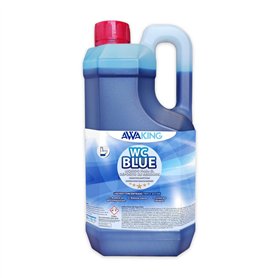AWAKING Liquide WC Chimique Bleu 2L | Additif pour Réservoir d’Eaux Usées | Réduction des Odeurs et Décomposition des Matières |