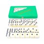domino poker 28 pièces Double 6 points. domino pour adultes 16x11x2.5cm