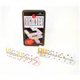 BETTER WITH FRIENDS Adultes Boîte de voyage portable avec 28 dominos 5 x 2