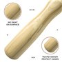 VSL Corde à sauter en cuir véritable avec roulement à billes à 360 degrés avec poignées en bois pour perte de poids fitness vite