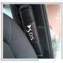 FURLOU Auto Rembourrage Ceinture Sécurité pour DS DS4 DS4S DS5 DS6 DS7 DS5LS DS3,Coussinets Protection Épaulières Respirants Con