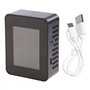 Moniteur de qualité de l'air 6 en 1 avec capteur de formaldéhyde Détecteur de pollution Capteur HCHO TVOC PM2.5/PM10 Moniteur de
