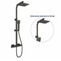 HAPAOSO Colonne De Douche Thermostatique De Salle De Bains Réglable Anti-brûlure Toucher Froid, Système de douche à température 