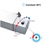 Biubiubath Système de Colonne de Douche Thermostatique Avec Mélangeur Thermostatique, Douche à Main Carrée Et Douche à Tête, Col