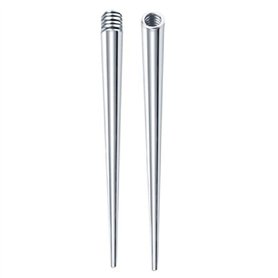 Yisawroy Kit d'étirement en acier inoxydable pour écarteur d'oreille et nez 16 g 14 g