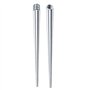 Yisawroy Kit d'étirement en acier inoxydable pour écarteur d'oreille et nez 16 g 14 g