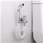 Douchette pour Bidet Pulvérisateur à Main Douchette WC Bidet de Toilette en ABS Durable po