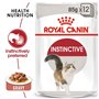 Royal Canin Instinctive Gravy | 12 x 85 g | Nourriture humide pour chats adultes | Petits morceaux en sauce | Pour soutenir un m