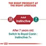 Royal Canin Instinctive Gravy | 12 x 85 g | Nourriture humide pour chats adultes | Petits morceaux en sauce | Pour soutenir un m
