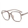 kdjsic Cadre de lunettes surdimensionné Anti-lumière bleue pour femmes et hommes lunettes de lunettes optiques carrées monture d