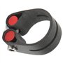 Collier de Serrage de Tige de Selle de Vélo de Montagne, Pinces de Tige de Selle de Vélo Résistantes à l'usure d'ouverture Noire