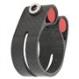 Collier de Serrage de Tige de Selle de Vélo de Montagne, Pinces de Tige de Selle de Vélo Résistantes à l'usure d'ouverture Noire