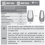 Lampe LED clignotante de signalisation multivoltage pour porte automatique de garage