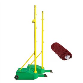 WDJBPSH Installation Facile Filet de Badminton Extérieur Adultes Kits de Filets de Jeu de Sport pour L'arrière-Cour Allée Club d