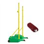 WDJBPSH Installation Facile Filet de Badminton Extérieur Adultes Kits de Filets de Jeu de Sport pour L'arrière-Cour Allée Club d