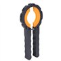 Ouvre-lunette de montre, outil de retrait de lunette en alliage de clé, coffre-fort avec boîte de rangement en plastique pour la