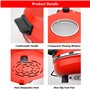 forplubossmmp Four À Pizza Automatique avec Minuterie | Machine À Pizza Électrique avec Température 0-450℃ | Machine À Pain À Pi