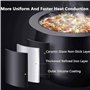 Wok De Cuisson Automatique 6L,Machine à Sauter Multifonction,Démarrage Intelligent En Un Clic, Trois Vitesses Réglables,Rotation