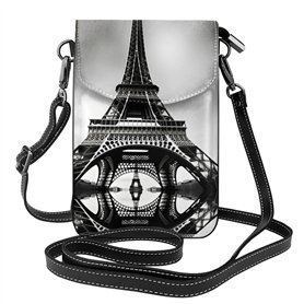 Petit sac à main pour téléphone portable avec motif manette de jeu bleue – Sangle réglable pour femmes et adolescentes – Idéal p