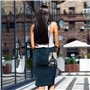 Petit sac à main pour téléphone portable avec motif manette de jeu bleue – Sangle réglable pour femmes et adolescentes – Idéal p