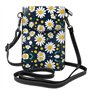 Petit sac à main pour téléphone portable avec motif manette de jeu bleue – Sangle réglable pour femmes et adolescentes – Idéal p