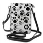 Petit sac à main pour téléphone portable avec motif manette de jeu bleue – Sangle réglable pour femmes et adolescentes – Idéal p