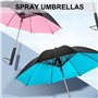 Limtula Parapluies rafraîchissants innovants avec ventilateur et brumisateur pour sports de plein air et pique-niques, Extérieur
