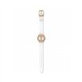 Bracelet en Cuir Couleur Blanche