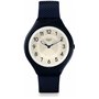 Swatch Mixte Digital Quartz Montre avec Bracelet en Silicone SVUN101