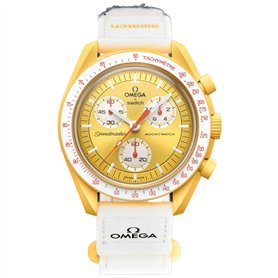Swatch Omega x Moon Mission to the Sun Speedmaster Yellow – Nouveau…