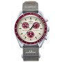 Swatch Omega x Moon Mission to Pluto Speedmaster Bordeaux – Neuf