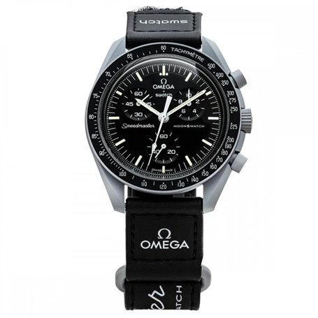 Omega x Swatch Moon Swatch Mission to The Moon Speedmaster Noir – Nouveau