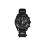 Swatch Montre bracelet Moonswatch Omega x Mission to the Moonphase Snoopy noir
