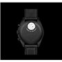 Swatch Montre bracelet Moonswatch Omega x Mission to the Moonphase Snoopy noir, Noir