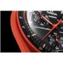 Swatch Montre-bracelet Moonswatch Omega x Mission to Earth Lava en Biocéramique, rouge