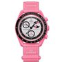 Swatch Montre bracelet Moonswatch Omega x Mission to the Pink Moonphase