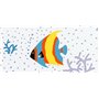 Spirella Rideau de Douche PEVA Fish 180x200cm Multicolor