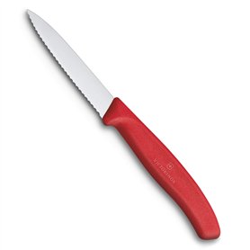 Victorinox 6.7631 Couteau d’Office avec Lame Pointue/Tranchant denté