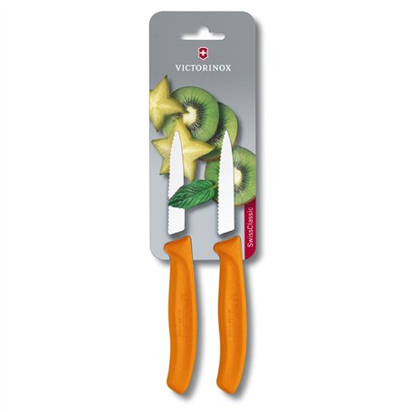 Victorinox Swiss Classic Lot de 2 Couteaux d’Office