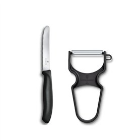 Victorinox Swiss Classic Set 2 Couteaux d'Office avec Éplucheur